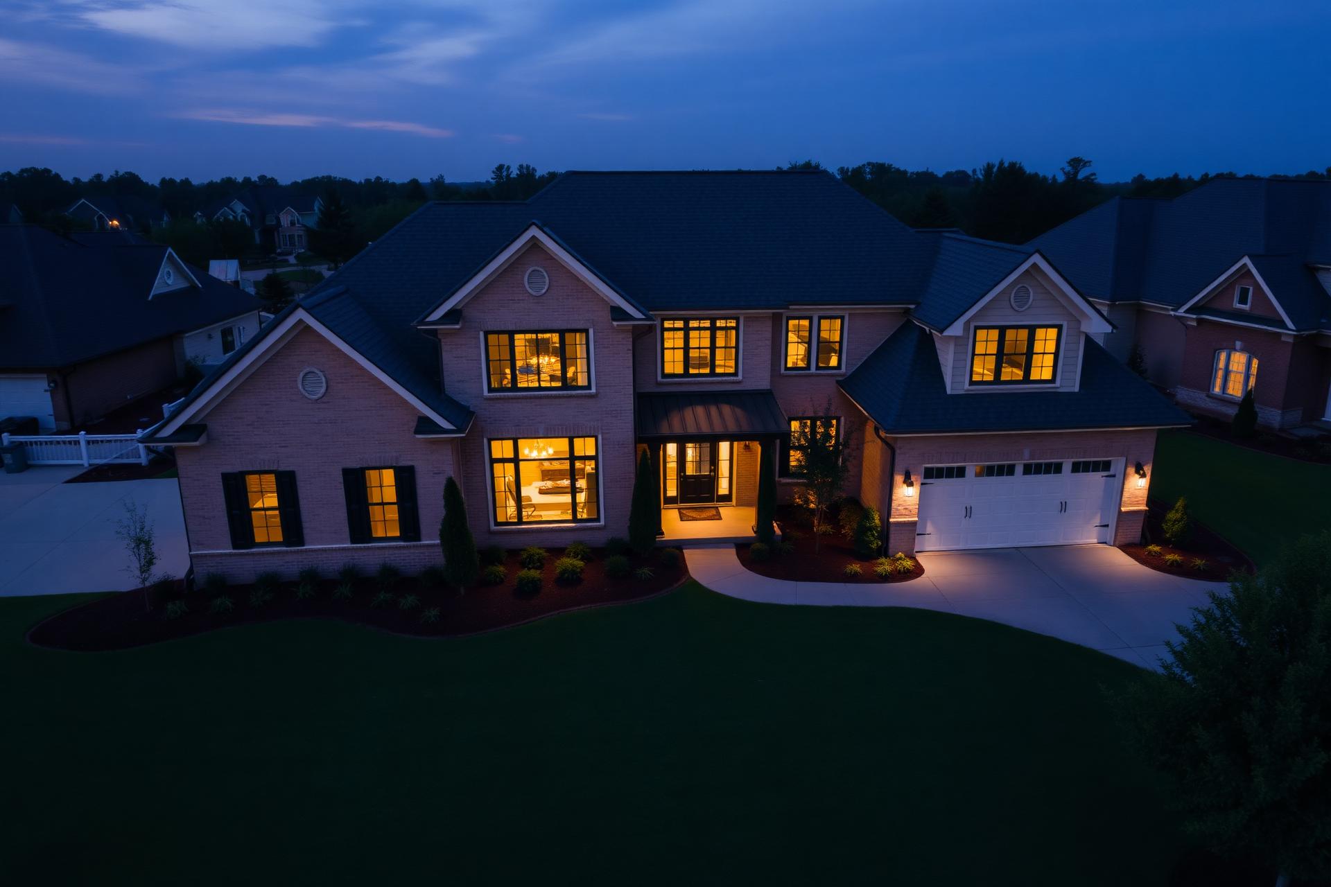 Custom luxury home built by Lux Build Construction in Charlotte NC